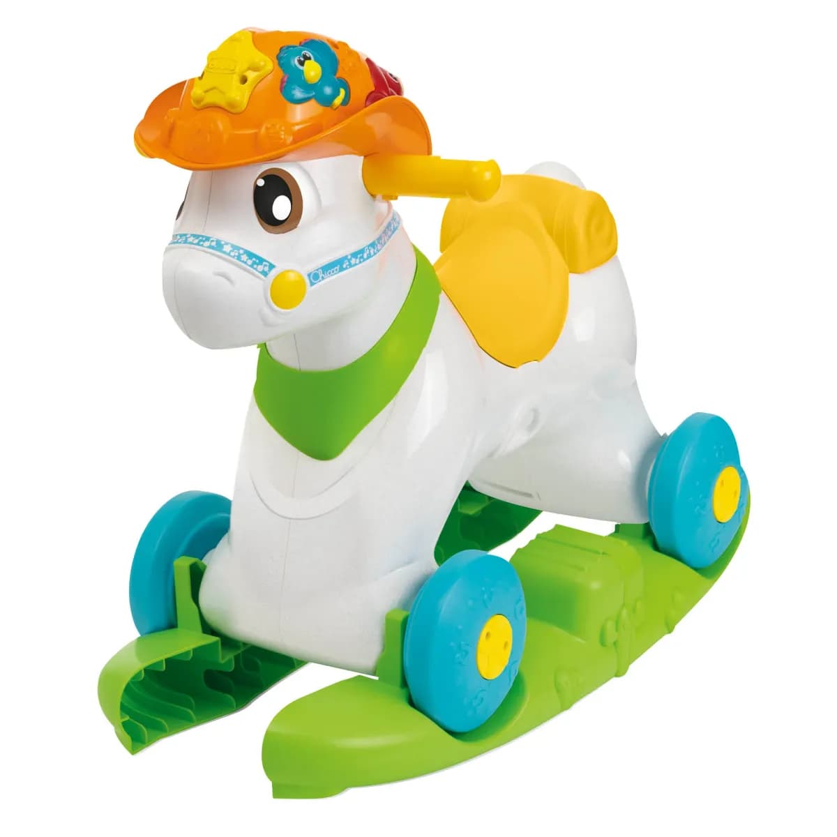 Jucarie evolutiva Chicco 3 in 1, calutul Baby Rodeo si prietenii, 1-3ani — imaginea 1