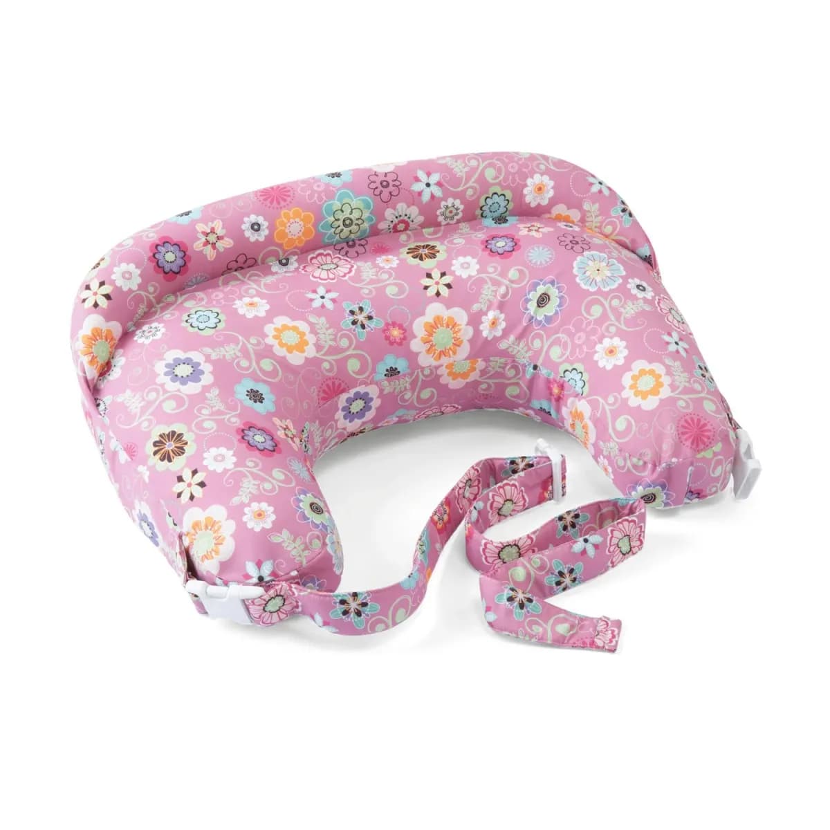 Perna alaptare Chicco Boppy Deluxe, Wild Flowers, 0luni+ — imaginea 1