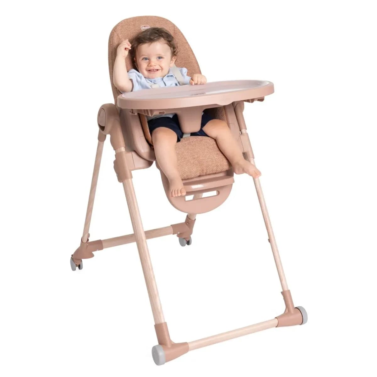 Scaun de masa Chicco Polly Armonia Terracota, 0luni+ — imaginea 1