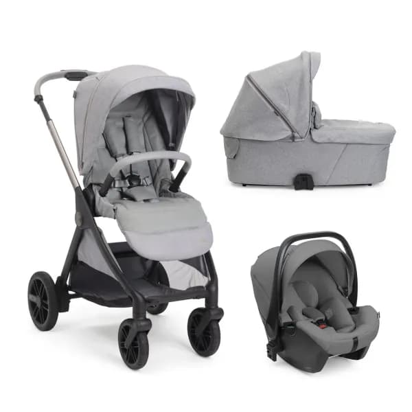 Carucior copii 3 in 1 Chicco Bellagio 2, Lunar Rock (gri deschis), 0luni+